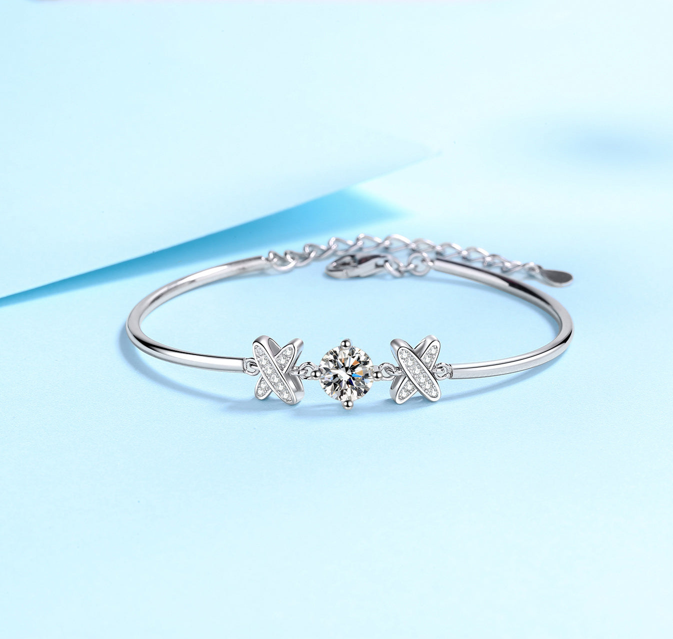 Leonie Diamond Bracelet in Moissanite