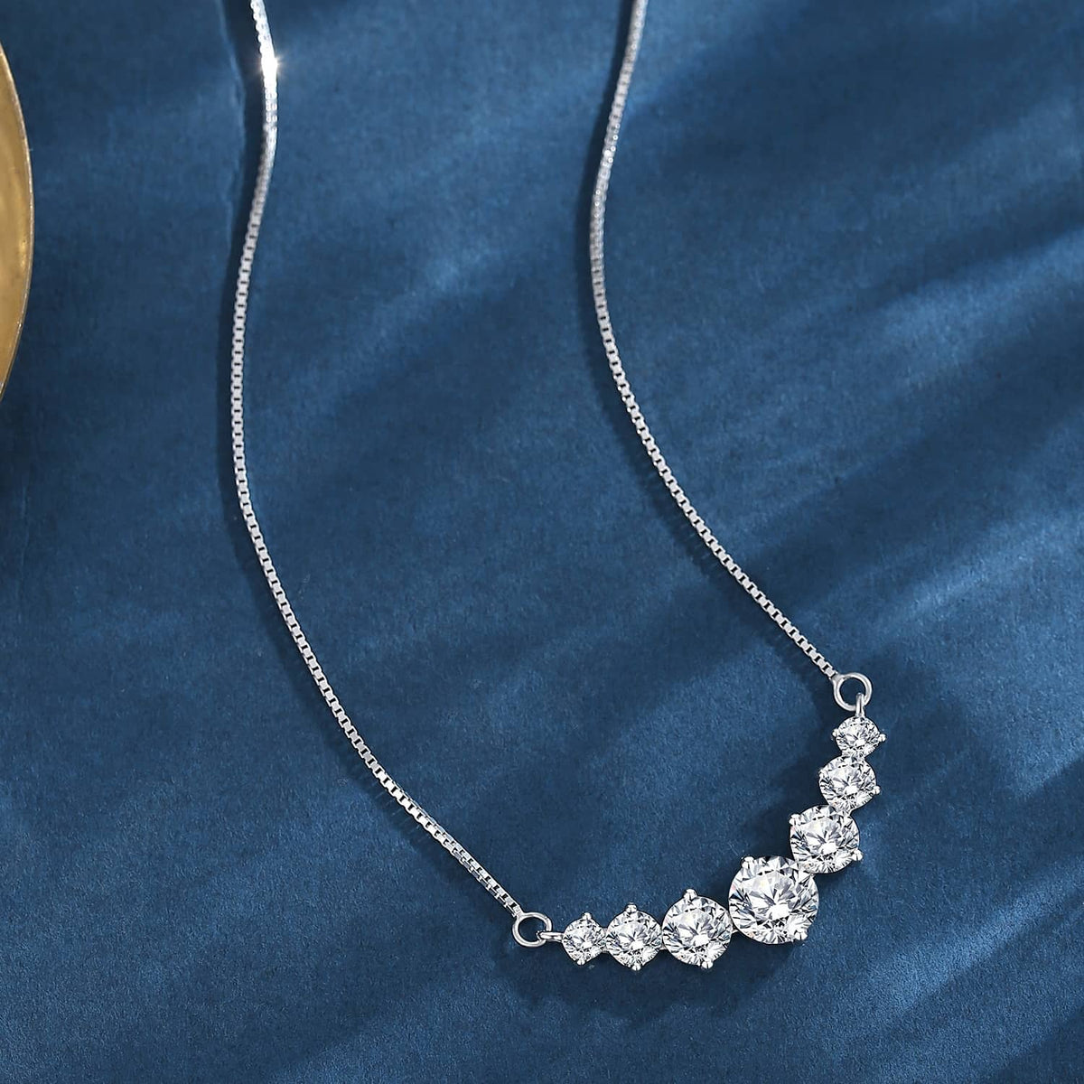 Aubrey 2.8ct Lab Grown Moissanite Necklace