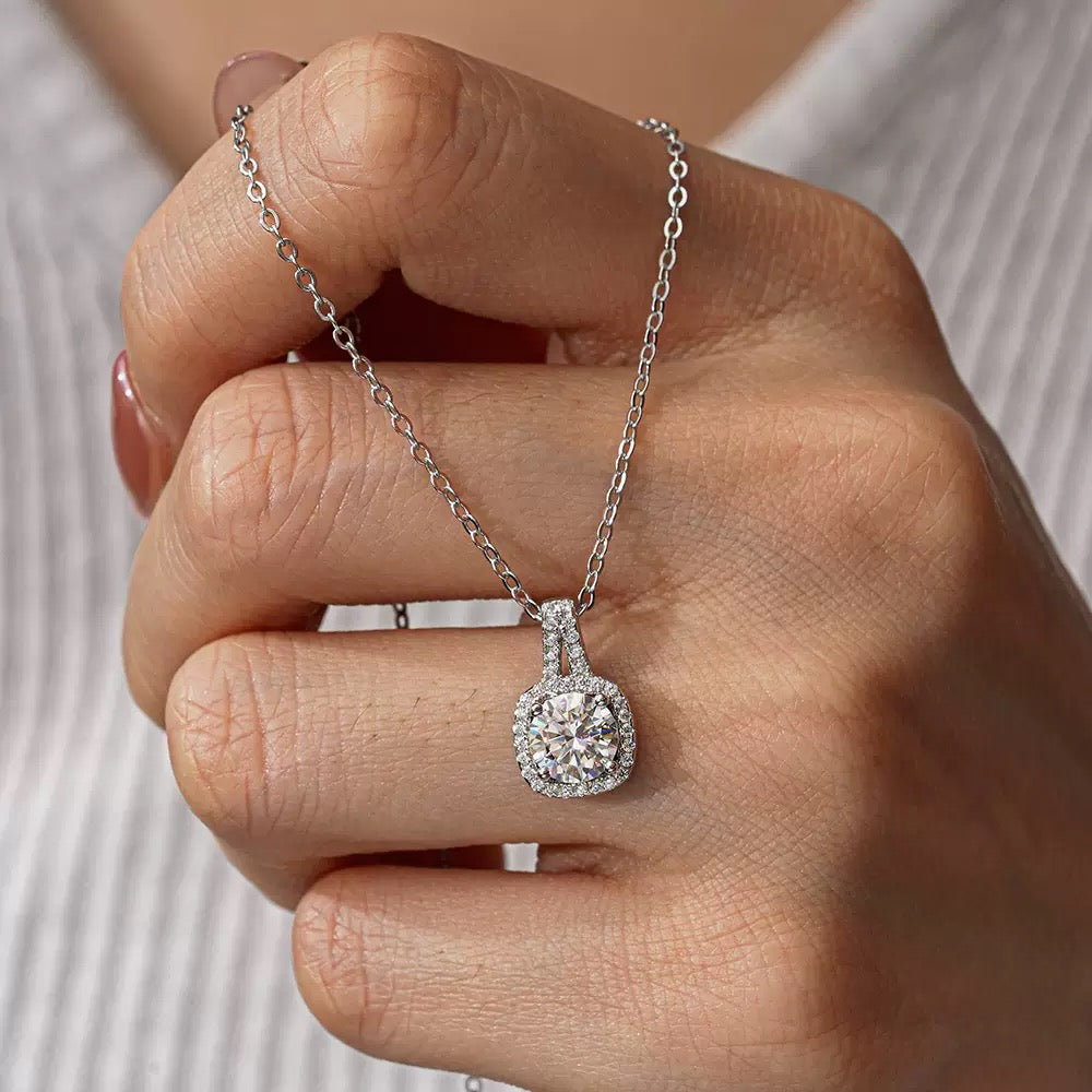 Eloise Lab Grown Moissanite Necklace