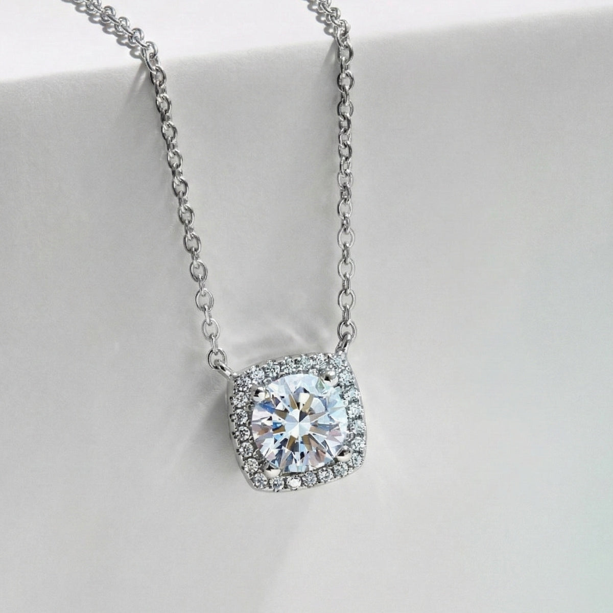 Lea 2ctw Lab-Grown Moissanite Necklace