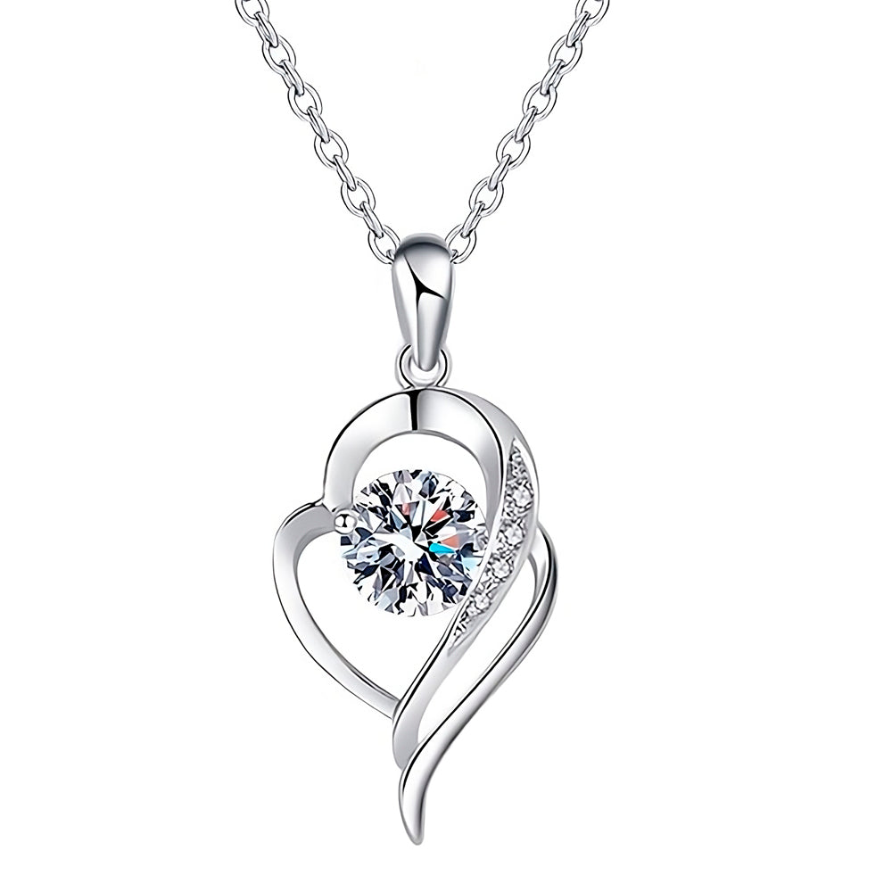 Dione Diamond Necklace in Moissanite
