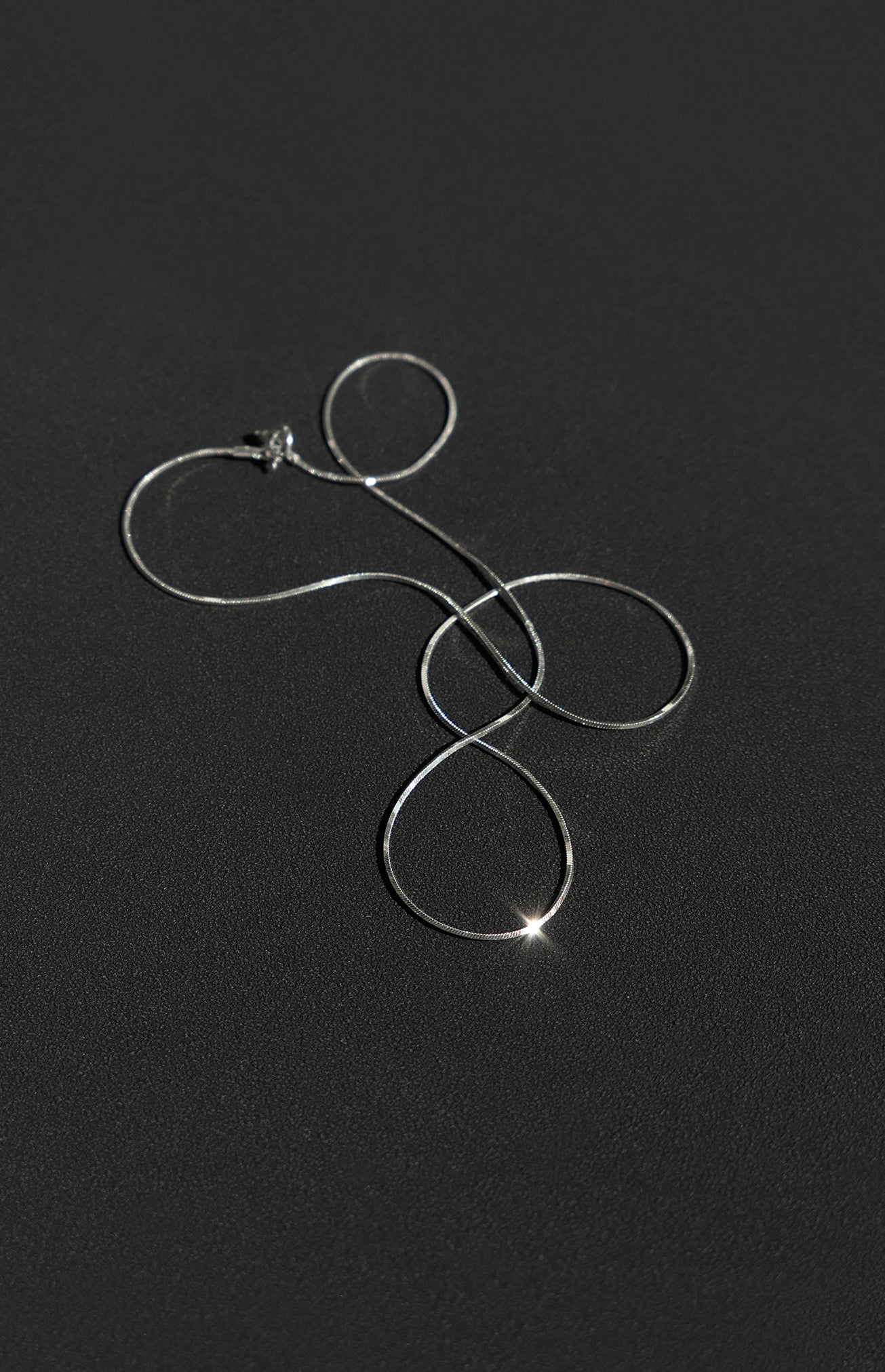 Gemma Chain Necklace in Silver
