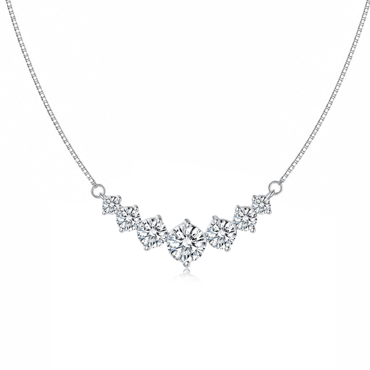 Aubrey 2.8ct Lab Grown Moissanite Necklace