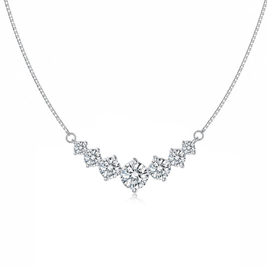 Aubrey 2.8ct Lab Grown Moissanite Necklace