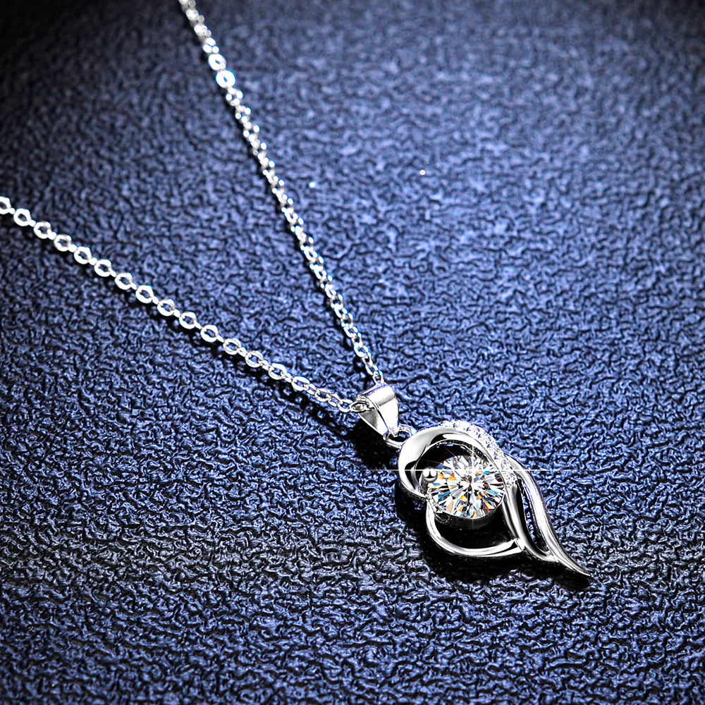 Dione Diamond Necklace in Moissanite