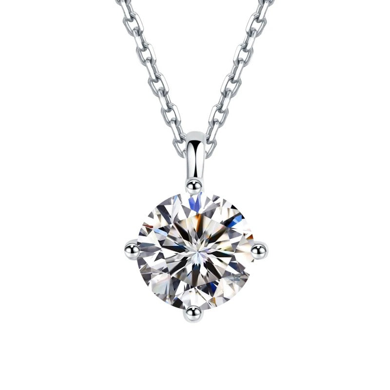 Blanche Diamond Necklace in Moissanite