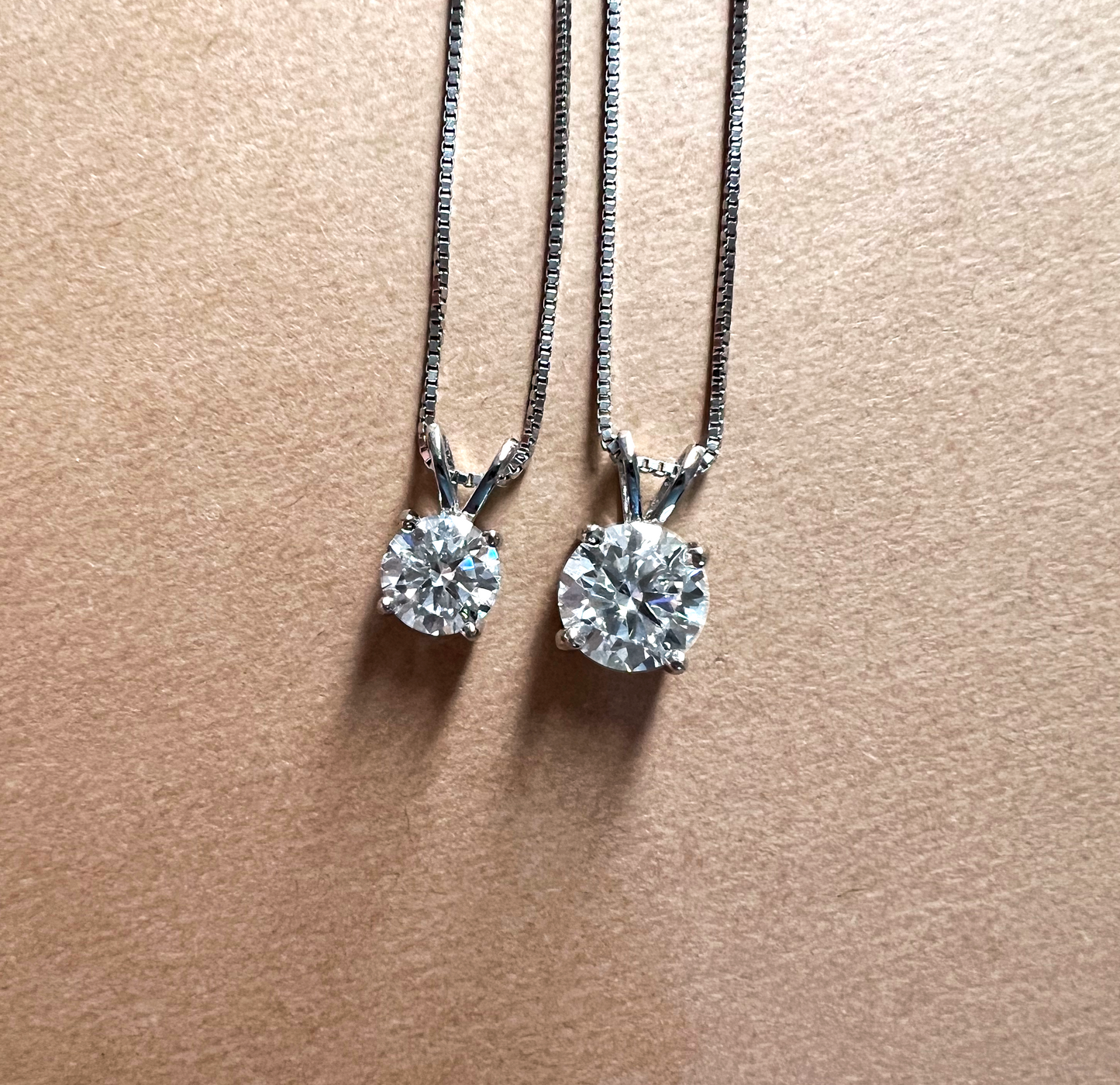 Estee Diamond Necklace in Moissanite