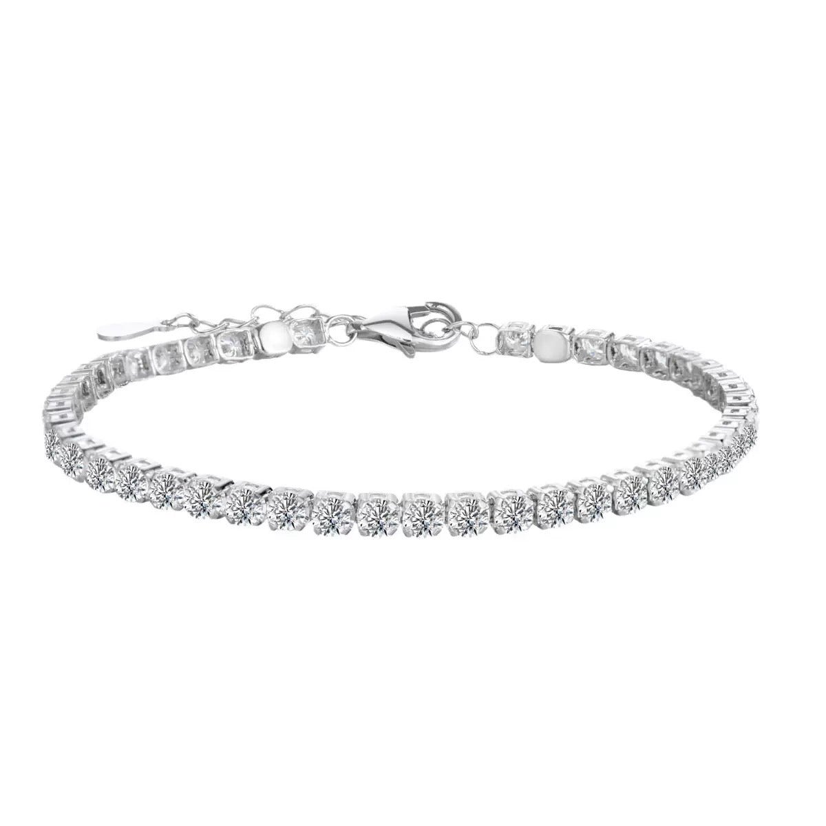 4.4ct Diamond Tennis Bracelet in Moissanite