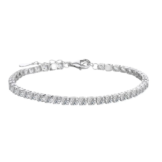 4.4ct Diamond Tennis Bracelet in Moissanite