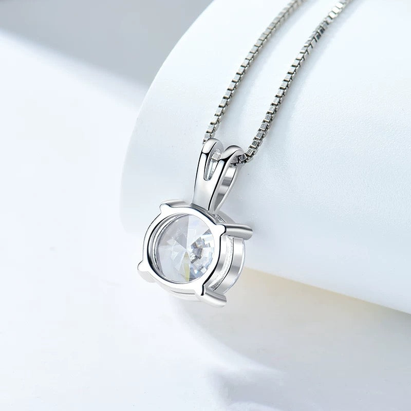 Estee Diamond Necklace in Moissanite