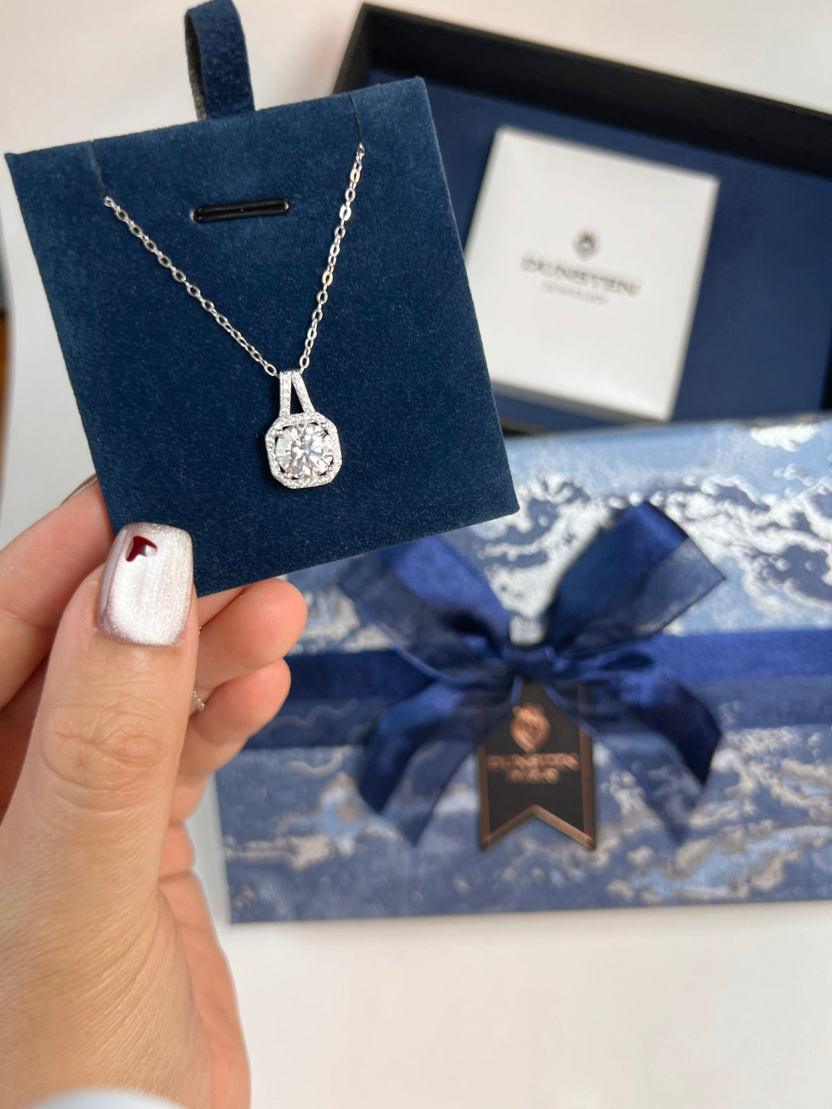 Eloise Lab Grown Moissanite Necklace