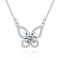 Butterfly Lab Grown Moissanite Necklace