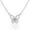 Butterfly Lab Grown Moissanite Necklace
