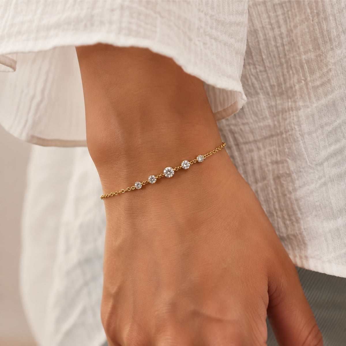 Eden Moissanite Bracelet