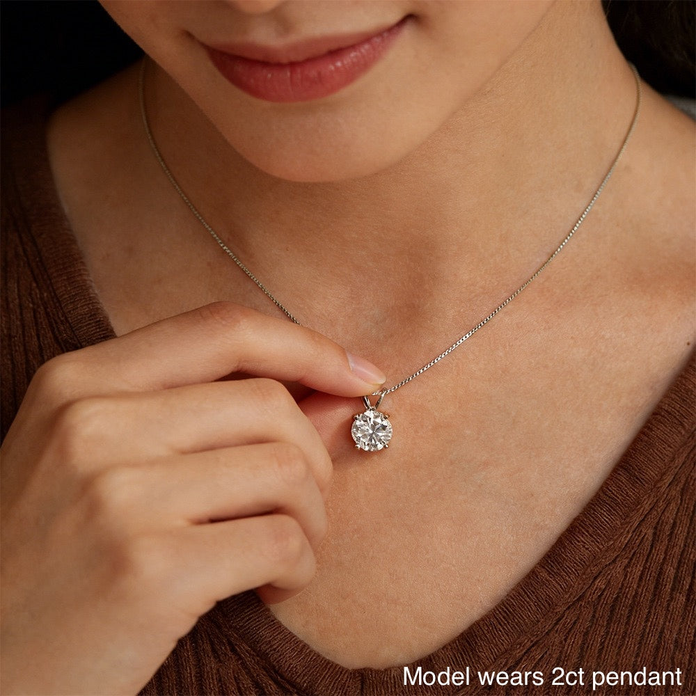 Estee Lab Grown Moissanite Necklace