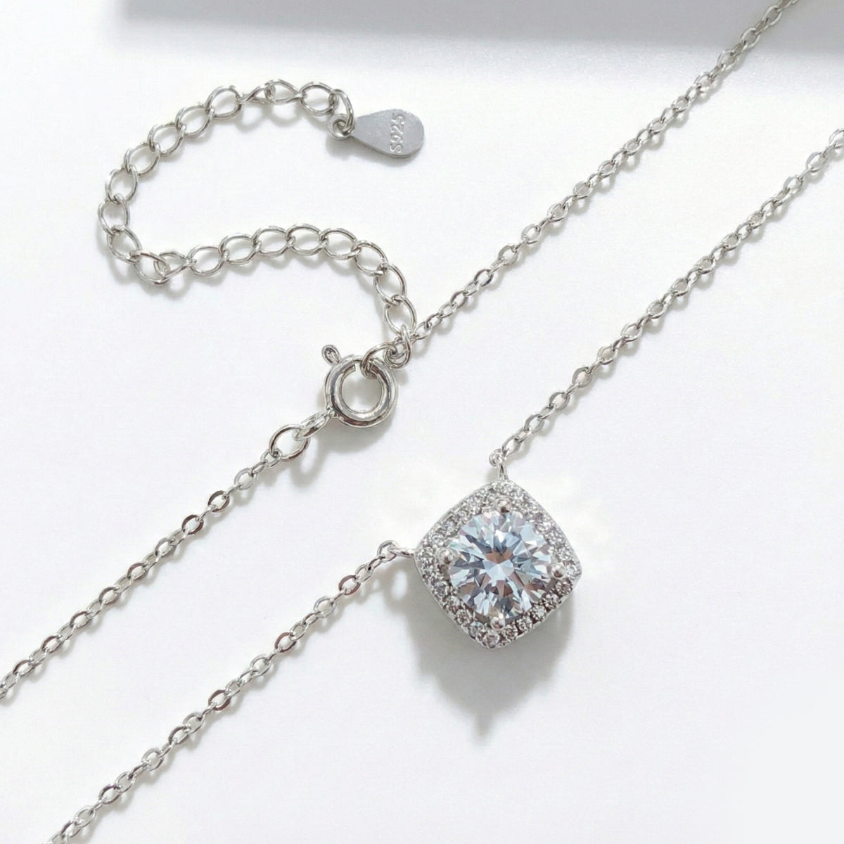 Lea 2ctw Lab-Grown Moissanite Necklace