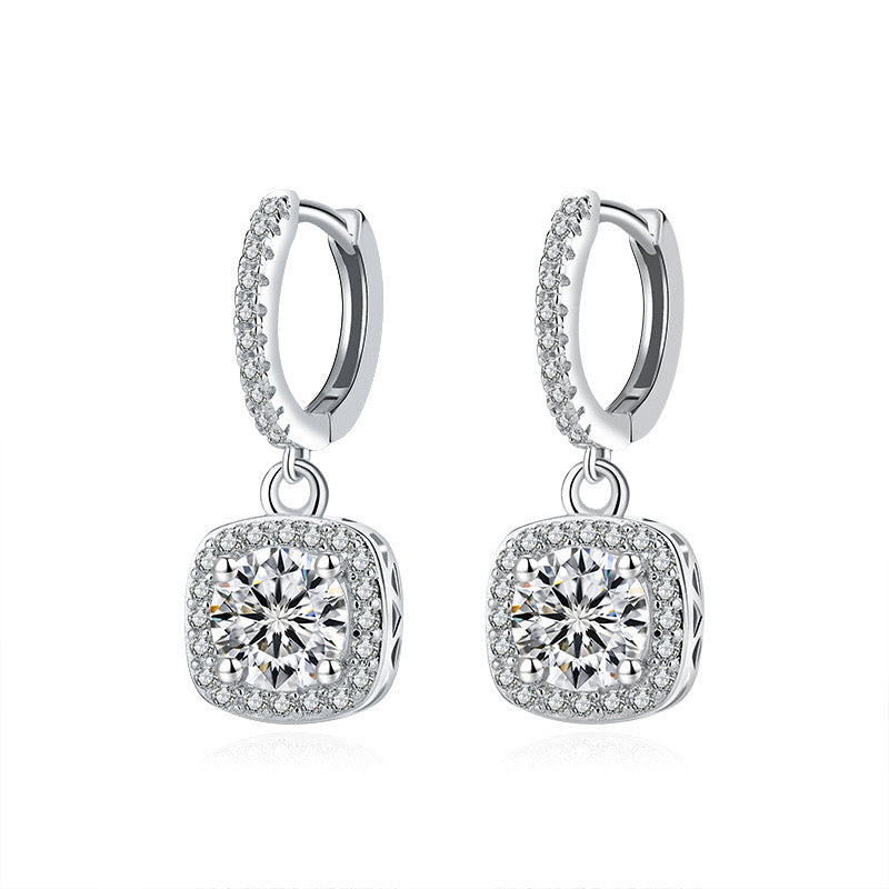 Bianca 1ctw Lab Grown Moissanite Earrings