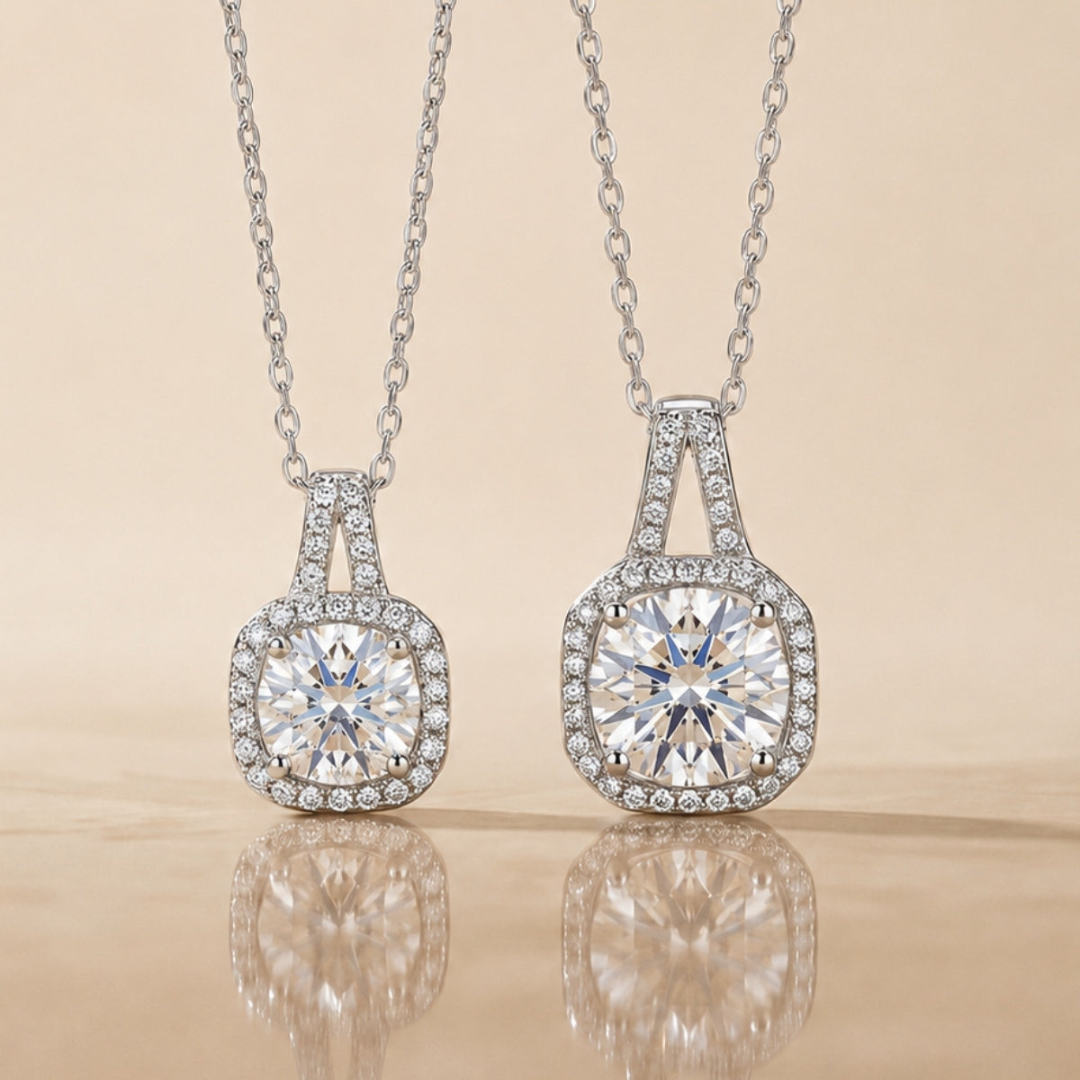 Eloise Lab Grown Moissanite Necklace