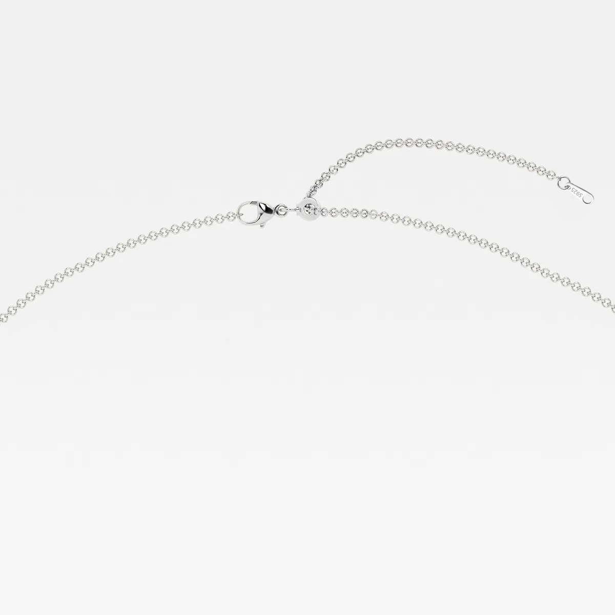 2.5ct Diamond Station Necklace in Moissanite