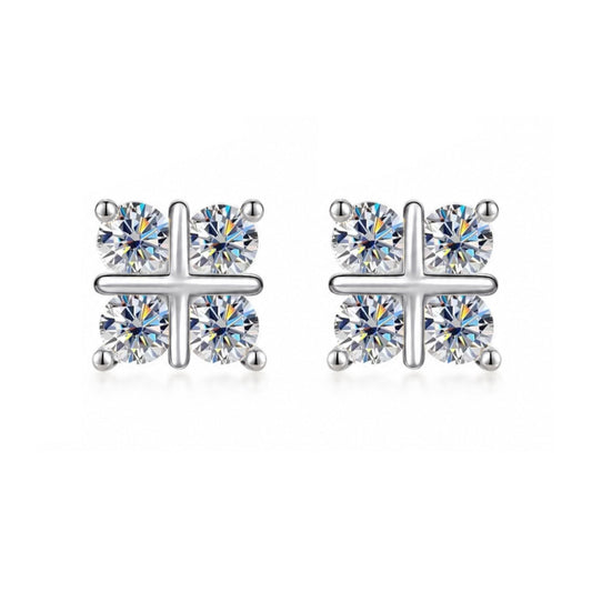 Remi Lab Created Moissanite Studs