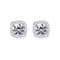 2 carats Lab Created Moissanite Studs