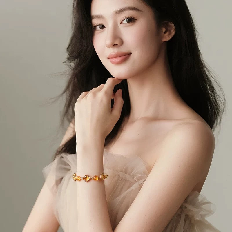 Lemon Lumière Yellow Crystal Bracelet